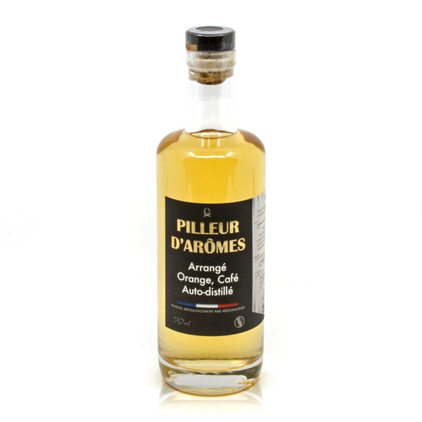 Rhum Arrangé Français Orange Café Auto Distillé 34.8% 50cl