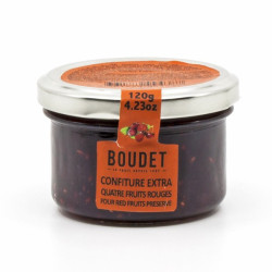 Confiture Extra 4 Fruits Rouges 120g
