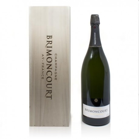 Champagne Brimoncourt Cuvée Régence caisse bois brut 300cl