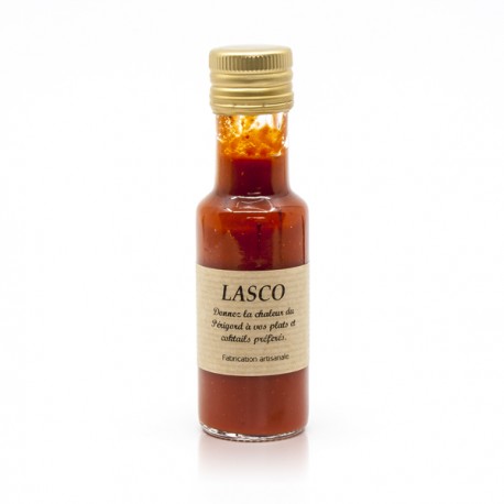 Tabasco Lasco au piment du Périgord 100 ml