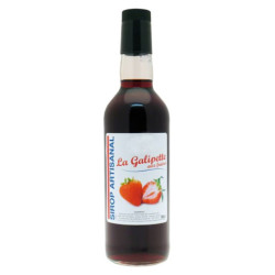 Sirop artisanal de fraise