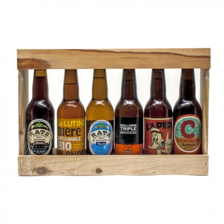 Lot de bières de micro-brasseries artisanales du Sud Ouest 6x33cl