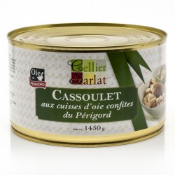 Cassoulet aux Cuisses d'Oie Confites du Périgord 1450g