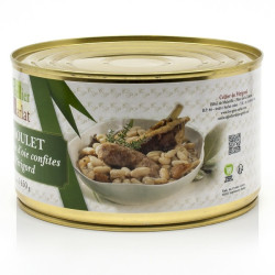 Cassoulet aux Cuisses d'Oie Confites du Périgord 1450g