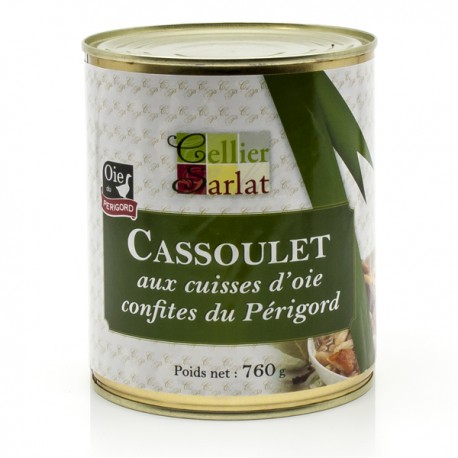 Cassoulet aux Cuisses d'Oie Confites du Périgord 760g