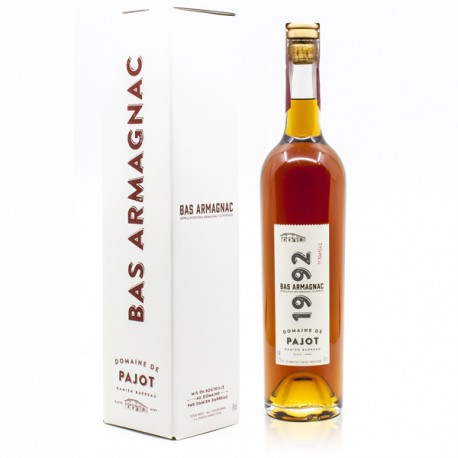 Bas Armagnac Millésime 1992 Domaine de Pajot 43° Bio 70cl