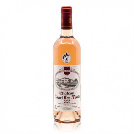 Château Court les Muts AOC Bergerac Rosé 2020, 75cl