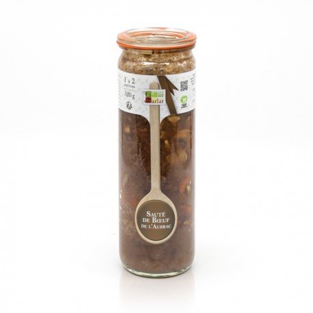 Sauté de bœuf de l'Aubrac 520g