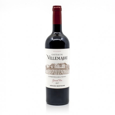 Château de Villemajou Grand Vin AOP Corbières Boutenac Rouge 2017 75cl