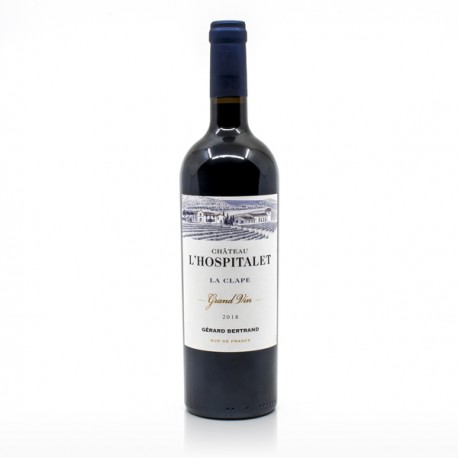 Château L'Hospitalet Grand Vin AOP La Clape Rouge 2018 BIO 75cl