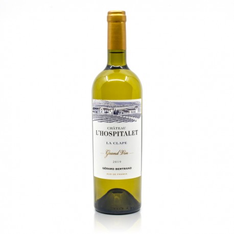 Château L'Hospitalet Grand Vin AOP La Clape Blanc 2019 BIO 75cl