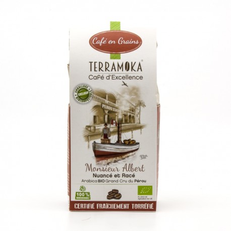 Café en Grains - 200 gr - Arabica Bio Pérou