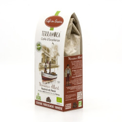 Café Gamme Albert Arabica Grand Cru Pérou BIO en Grains 200g
