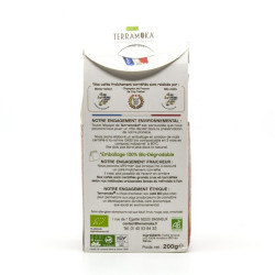 Café Gamme Albert Arabica Grand Cru Pérou BIO en Grains 200g