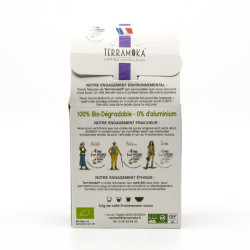 Café Gamme Ines Arabica Grand Cru Papouasie BIO Capsules Type Nespresso x15