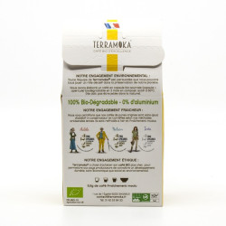 Café Gamme Oscar Ristretto Arabica Grand Cru Ethiopie BIO Capsules Type Nespresso x15