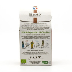 Café Gamme Albert Arabica Grand Cru Pérou BIO Capsules Type Nespresso x15