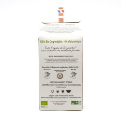 Café Gamme Albert Arabica Grand Cru Pérou BIO Capsules Type Nespresso x60