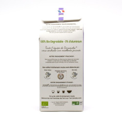 Café Gamme Ines Arabica Grand Cru Papouasie BIO Capsules Type Nespresso x60