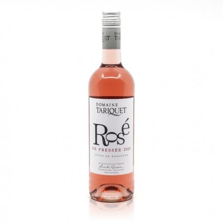 Cadeau Foire aux Vins 2021 : 1 bouteille de Rosé de Pressée du Domaine Tariquet Offerte