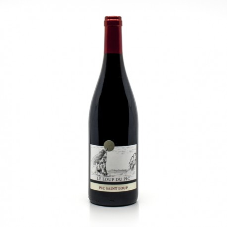 Château Puech Haut Le Loup du Pic AOP Pic Saint Loup Rouge 2020 75cl