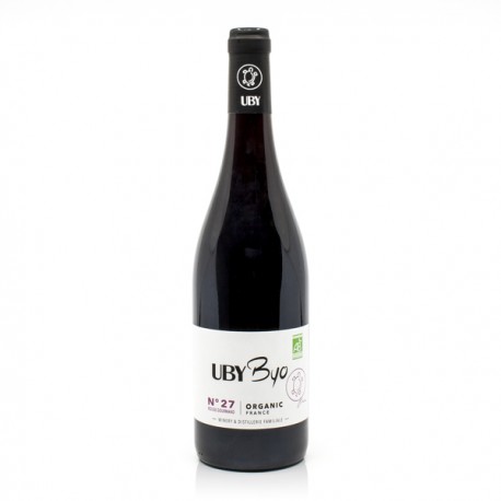 Domaine Uby Byo Cabernet Franc N°27 IGP Côtes de Gascogne Rouge Bio 2020 75cl