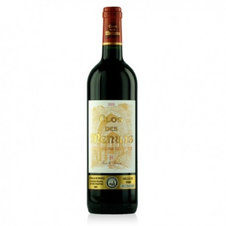 Clos des Menuts AOC Saint-Emilion Grand Cru Rouge 2000 75cl