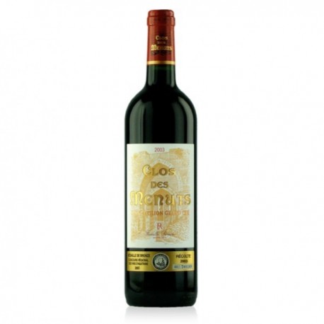 Clos des Menuts AOC Saint-Emilion Grand Cru Rouge 2003 75cl