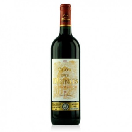 Clos des Menuts AOC Saint-Emilion Grand Cru Rouge 2010 75cl