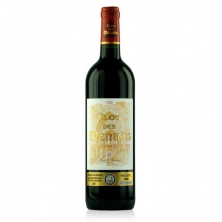 Clos des Menuts AOC Saint-Emilion Grand Cru Rouge 1960 75cl