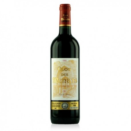 Clos des Menuts AOC Saint-Emilion Grand Cru Rouge 1966 75cl