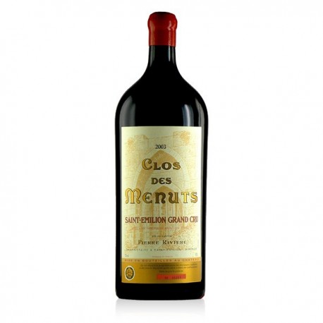 Clos des Menuts AOC Saint-Emilion Grand Cru Rouge 2003 600cl