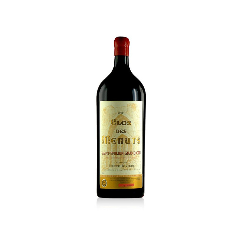 Clos des Menuts AOC Saint-Emilion Grand Cru Rouge 1989 500cl