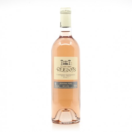 Clos des Verdots AOC Bergerac Rosé 2021 75cl