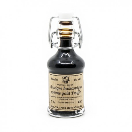 Vinaigre Balsamique Aromatisé à la Truffe Moulin du Val 4cl