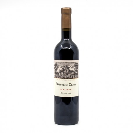 Prieuré de Cénac AOC Cahors 2016 75cl