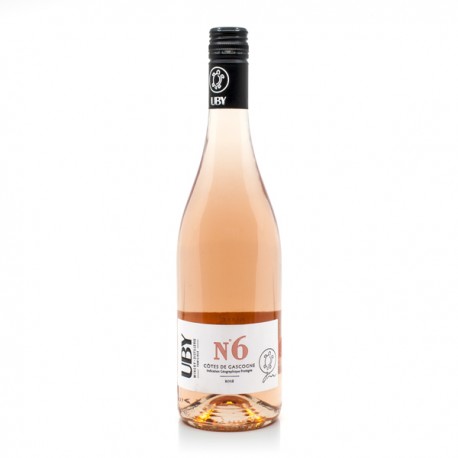 Domaine Uby Rosé N°6 IGP Cotes de Gascogne 2021 75cl