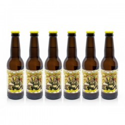 Pack de 6 Bières Artisanales du Périgord Pils Brasserie Roc Mol 6x33cl