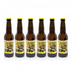 Pack de 6 Bières Artisanales du Périgord Pils Brasserie Roc Mol 6x33cl