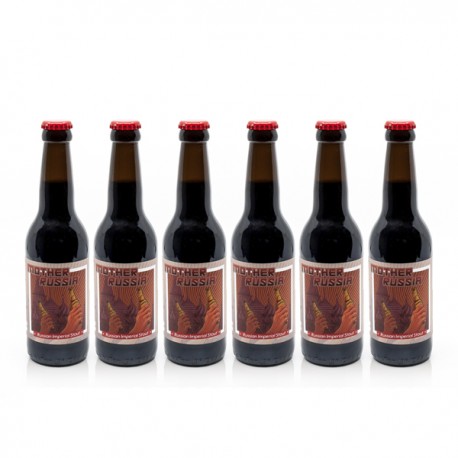 Pack de 6 Bières Russian Stout Brasserie Artisanale Roc Mol 6x33cl