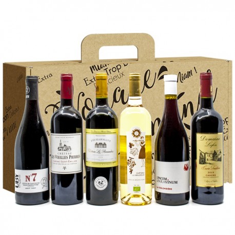 Coffret vin rouge - Cadeau de vin