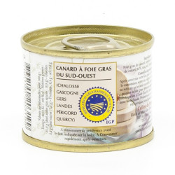 Bloc de Foie Gras de Canard du Périgord avec 30% Morceaux 65g