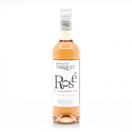 Domaine Tariquet Rosé de Pressée IGP Des Côtes De Gascogne Rosé 2021 75cl