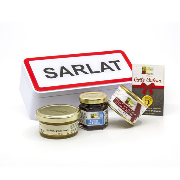 Coffret cadeau - foie gras de canard entier 180 g - 100% halal 
