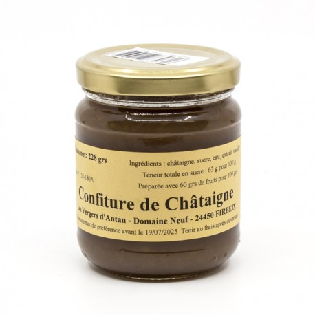 Confiture Artisanale de Châtaigne 228g