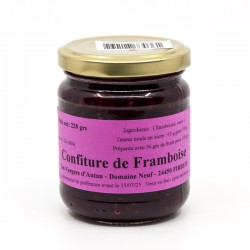 Confiture Artisanale de Framboise 228g