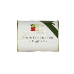 Bloc de Foie Gras d Oie Truffé 130g