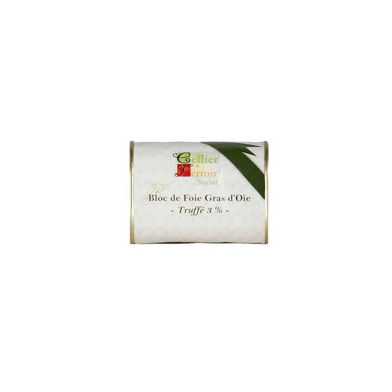Bloc de Foie Gras d Oie Truffé 130g