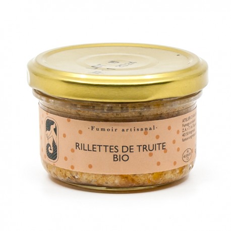 Rillettes de Truite des Pyrénnées BIO 90g