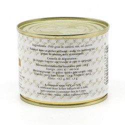 Bloc de Foie Gras de Canard Mi-Cuit 200g